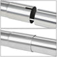 2" to 2.15" Flared Exhaust Pipe Tubing 18" Polished Stainless Steel
