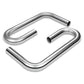 2" to 2.15" Flared 90 Degree L-Bend Exhaust Pipe Tubing Mild Steel