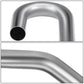 2" OD 45/180 Degree U-Bend Exhaust Pipe Tubing - 18-Gauge