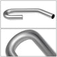 2" OD 45/180 Degree U-Bend Exhaust Pipe Tubing - 18-Gauge