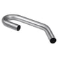 2" OD 45/180 Degree U-Bend Exhaust Pipe Tubing - 18-Gauge