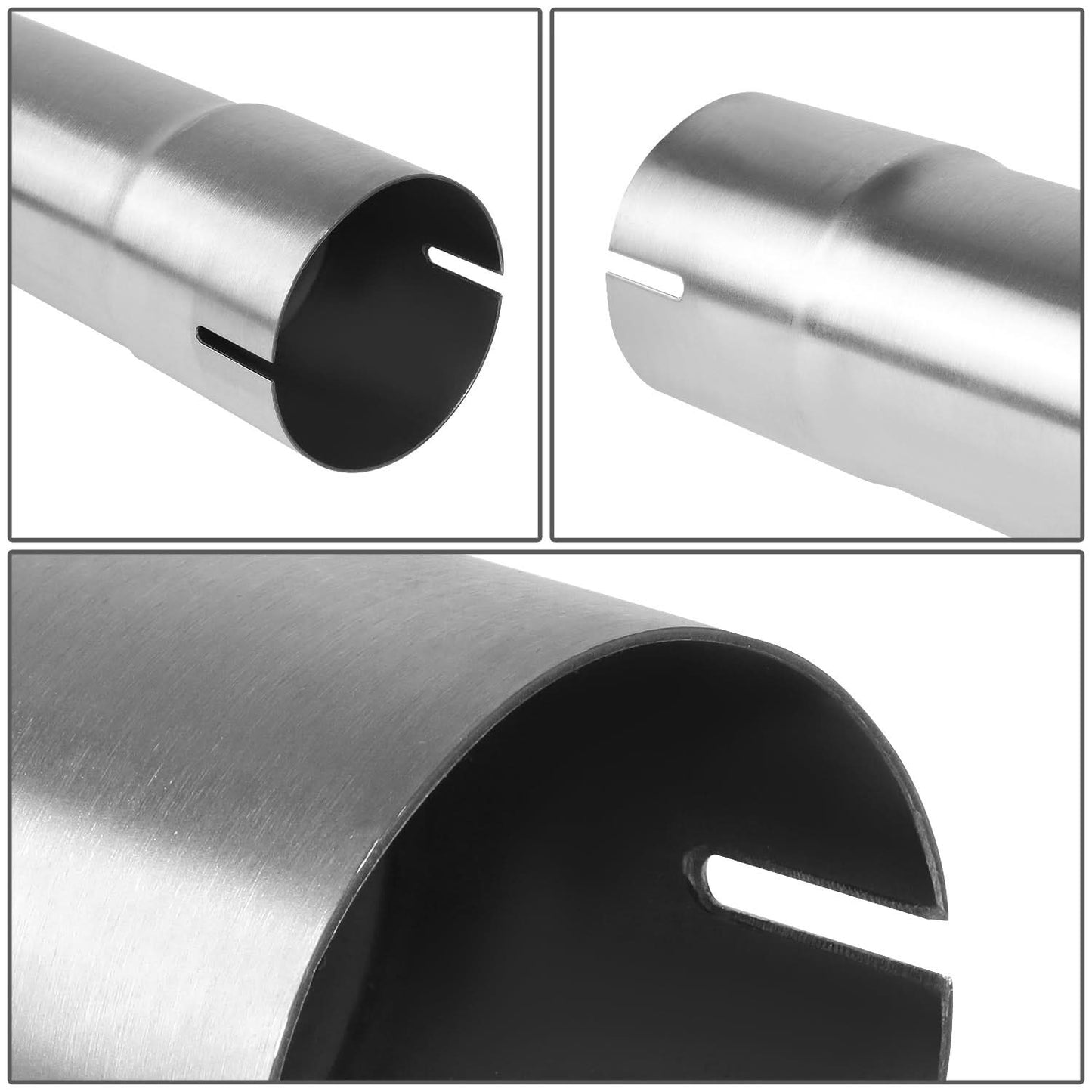 2.5" 180 Degree U-Bend Exhaust Pipe Tubing Mandrel Bent Stainless Steel