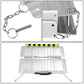 29" W x 2' L Aluminum Wheelchair Loading Ramp - Silver
