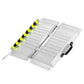 29" W x 2' L Aluminum Wheelchair Loading Ramp - Silver