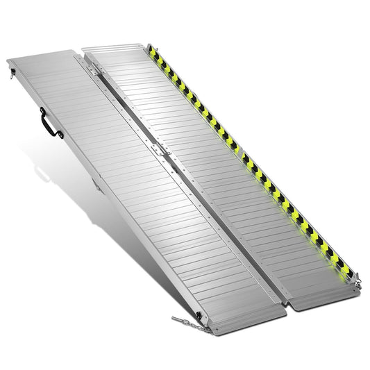 29" x 6' Aluminum Wheelchair Ramp - Silver
