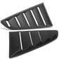 2015-2018 Ford Mustang Quarter Window Louvers - Black