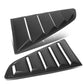 2015-2018 Ford Mustang Quarter Window Louvers - Black