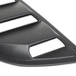 2015-2018 Ford Mustang Quarter Window Louvers - Black