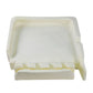 06-10 Dodge Ram Driver Side Seat Cushion Pad - White