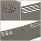 02-05 Dodge Ram 1500/2500/3500 Rear Dash Cover Vent Cap - Gray