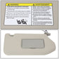 2013-2019 Nissan Pathfinder Gray Sun Visor w/ Vanity Light Passenger