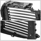 2015-2017 Ford F-150 Front Upper Radiator Shutter Grille - Black