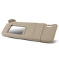 09-16 Toyota Venza Sun Visor Driver Side Beige Illuminated