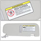 2011-2014 Hyundai Elantra Sun Visor - Gray