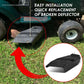 42" Deflector Shield w/ Mounting Hardware for Craftsman