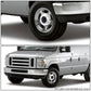 94-08 Ford E150 E250 E350 F250 F350 Wheel Center Cap - 1PC Front