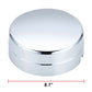 03-18 Dodge Ram 3500 DRW Dually Wheel Center Caps ABS