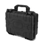 14-3/4" x 10-1/2" x 5" Polypropylene Carrying Case - Matte Black