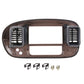 97-03 Ford F150 Center Dash Radio Climate Bezel Panel Brown