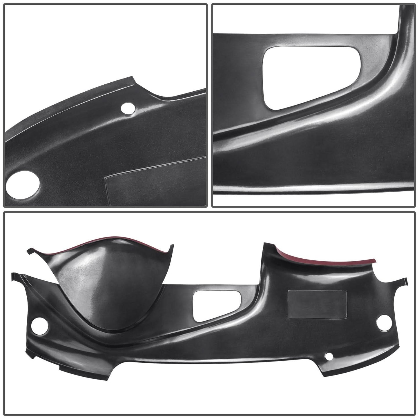 2004-2008 Acura TL Red Dashboard Cover