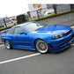 Fiberglass NSM ZTune Style Side Skirts for Nissan Skyline R34 GTT GTR
