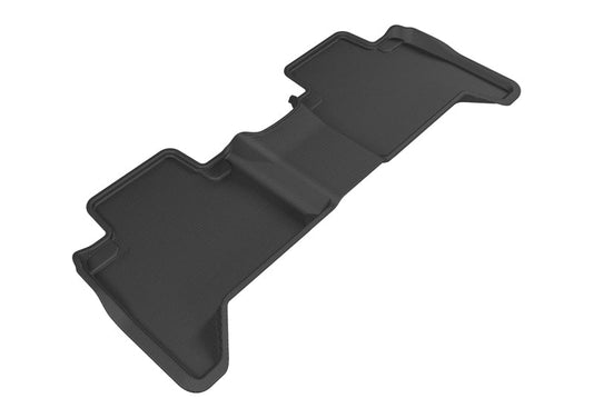 3D MAXpider 2016-2020 Toyota Tacoma Double Cab Kagu 2nd Row Floormats - Black L1TY19221509
