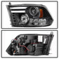 Spyder Dodge Ram 09-12 Projector Headlights Light Bar DRL Black PRO-YD-DR09-LBDRL-BK 5081001