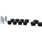 Whiteline Plus 88-00 Honda Civic / 88-9/95 CRX Rear Control Arm - Lower Inner & Outer Bushing Kit W62005