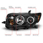 Anzo 2008-2010 Scion Xb Projector Headlights w/ Halo Black