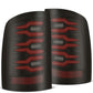 AlphaRex 07-13 GMC Sierra 1500/07-14 2500/3500HD (No Clsc/Dually) Luxx-Series LED Tail Lghts Blk Red 630080 *Discontinued