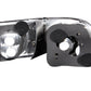 Anzo 1996-2000 Honda Civic Taillights Black