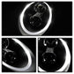 Spyder Porsche 911 997 2005-2009 Projector Headlights Halogen Model DRL LED Blk PRO-YD-P99705-DRL-BK 5080134