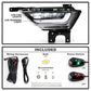 SPYDER 21-23 Ford F150 OEM Style Full LED Fog Lights w/ Switch FL-FF1502021-LED-C 9052255