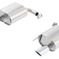 Borla Atak Rear Section 15-17 Ford Mustang 2.3L EcoBoost MT/AT 2.25in pipe 4in tip 11890
