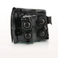 ANZO 2003-2006 Cadillac Escalade Crystal Headlight Black Amber 111423