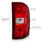 ANZO 2007-2013 Chevy Silverado Taillight Red/Clear Lens (OE Replacement) 311303