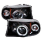 Spyder Dodge Dakota 97-04/Durango 98-03 1PC Projector Headlights LED Halo LED Chrm PRO-YD-DDAK97-C 5009791