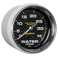 AutoMeter Marine Carbon Fiber Mechanical 2-5/8in 0-35PSI Water Pressure Gage 200773-40