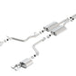 Borla 11-14 Dodge Challenger 3.6L AT/MT RWD 2Dr Single Split Rear Exit Rectangle Tip Catback Exhaust 140482