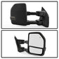 SPYDER xTune 08-15 Ford F-250 SD Heated Adj LED Signal Power Mirror - Smoke (MIR-FDSD08S-G4-PW-SM-SET) 9943096