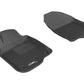 3D MAXpider 2008-2012 Chevrolet Malibu Kagu 1st Row Floormat - Black L1CH04811509