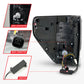 ANZO 21-23 Ford F-150 LED Taillights Seq. Signal w/BLIS Cover - Black Smoke 311474