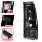 ANZO 1999-2002 Chevy Silverado 1500 LED Taillights Plank Style Black w/Smoke Lens 311331