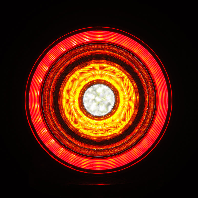 AlphaRex 10-15 Ferrari 458 NOVA-Series Prismatic LED Tail Lights Smoke 668001
