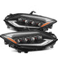 AlphaRex 23-24 Nissan Z NOVA-Series LED Projector Headlights Black w/Activation Light & Seq.Sig 880493 *Discontinued