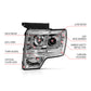 Anzo 2009-2014 Ford F-150 Projector Headlights w/ U-Bar Chrome
