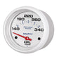AutoMeter Marine White Air-Core Electric Oil Temperature Gauge 2-5/8in 140-300 Deg F 200765