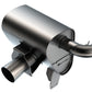 Borla 15-22 Can-Am Maverick X3 900cc Triple Turbo Manifold-Back Exhaust S-Type Muffler -Black Coated 12677CB
