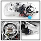 Spyder Ford F150 97-03 Projector - LED Halo Amber Reflctr LED Blk Smke PRO-YD-FF15097-1P-AM-BSM 5078445