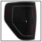 SPYDER xTune 09-14 Ford F-150 Light Bar LED Tail Lights - Black Smoke (ALT-JH-FF15009-LBLED-BSM) 9042195